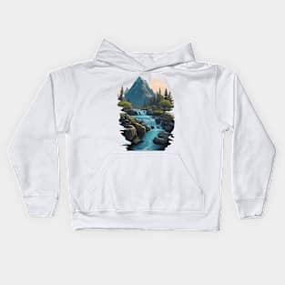 Lovely scenery Kids Hoodie